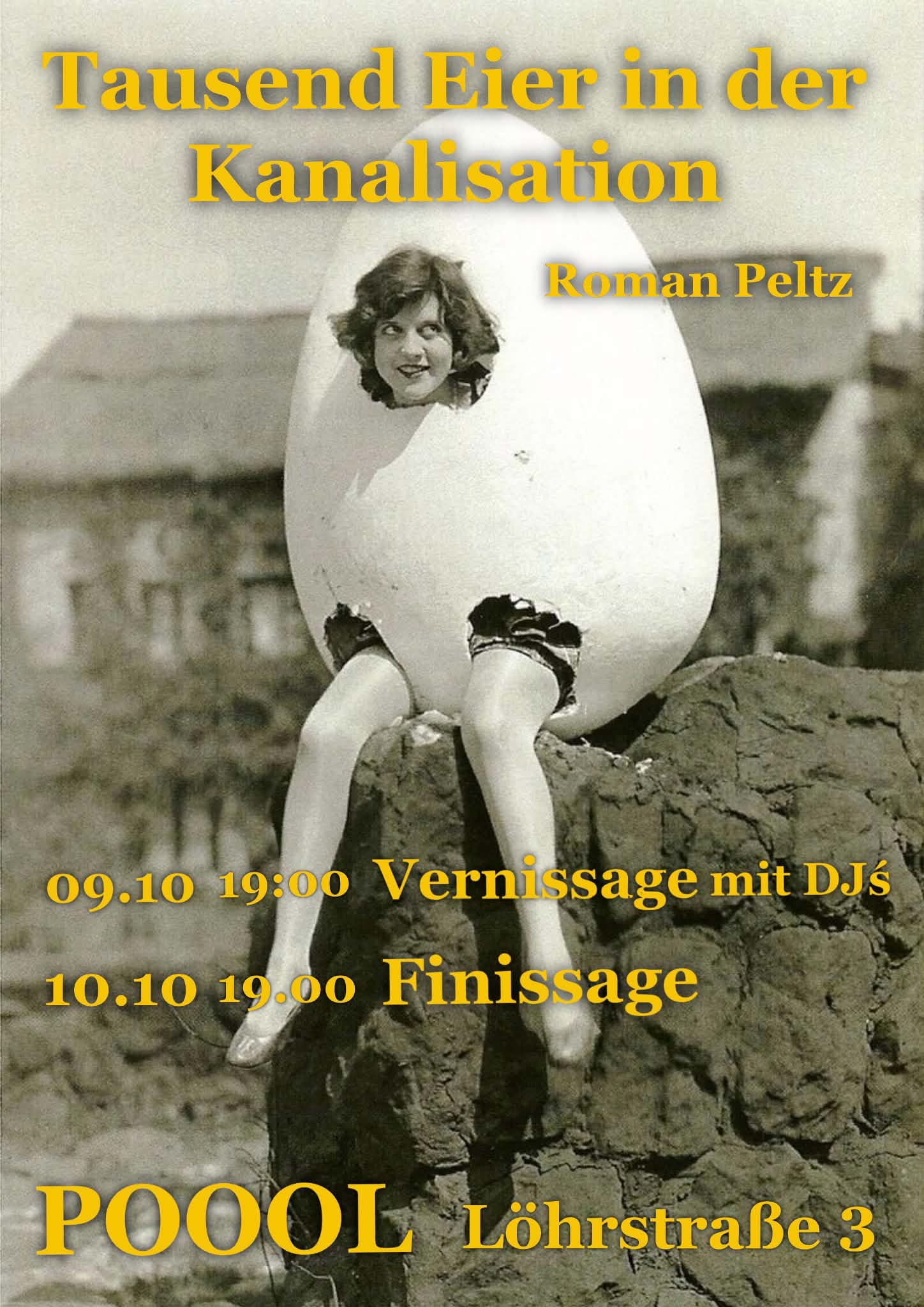 Roman Pelz – Tausend Eier in der Kanalisation 9.+10.10.2026